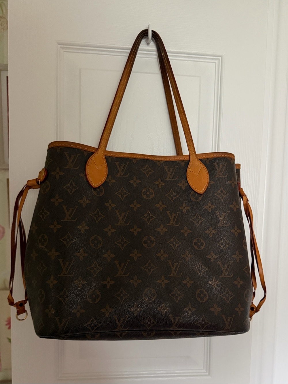 Louis Vuitton Monogram Canvas Tote with Vachetta Handles